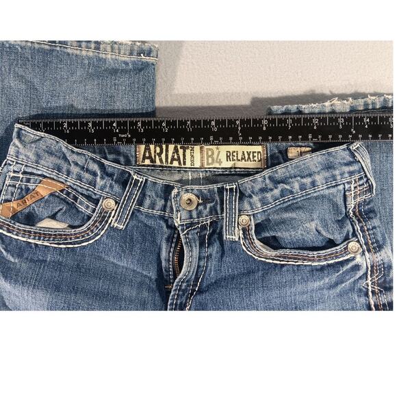 Ariat B4 Coltrane Bootcut Jeans women’s Durango Relaxed Fit Blue Denim sz 16 - Picture 3 of 6